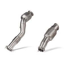 Akrapovic Sports Cat Catalytic Downpipes Titanium M3/M4