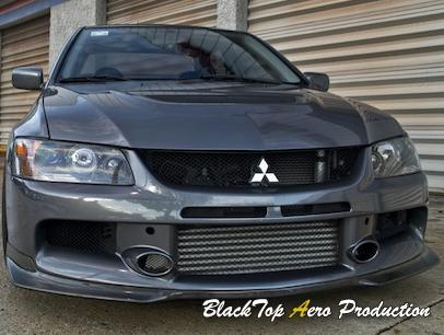 BlackTop Aero Карбоновая Губа Evo 9