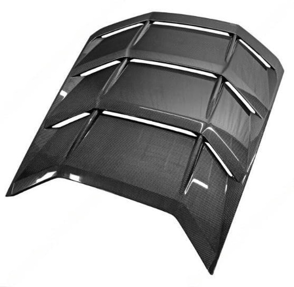 Fabspeed Carbon Rear Louvered Engine Lid Cover