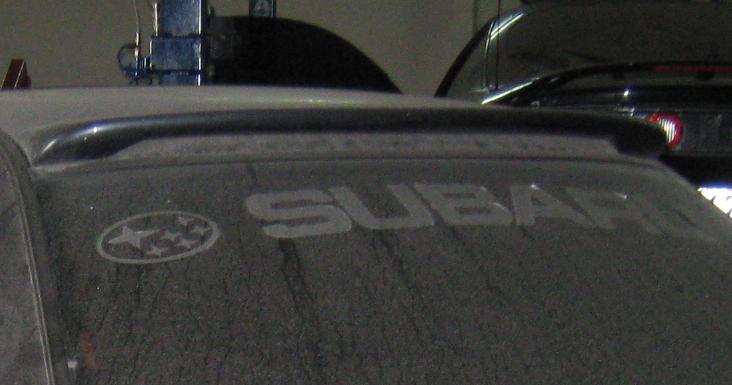 Спойлер На Крышу Impreza GT