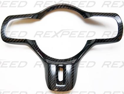 Rexpeed Карбоновая Накладка Руля Evo X